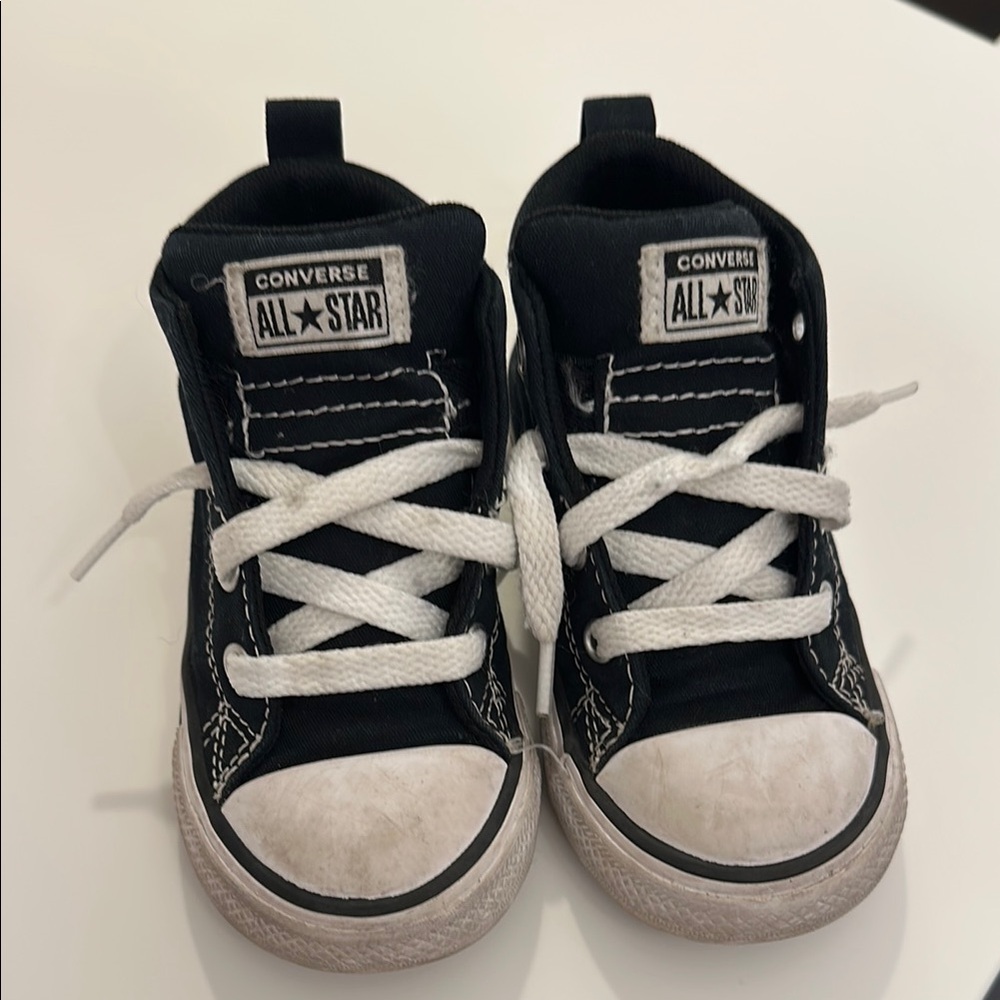 Converse Kids Black Sneakers
